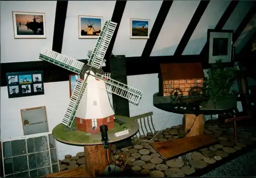 Foto Suhlendorf Museum Bockwindmühle - Modelle 1996 Privatfoto