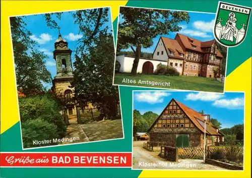 Bad Bevensen Kloster Medingen, Altes Amtsgericht, Klosterhof 1995