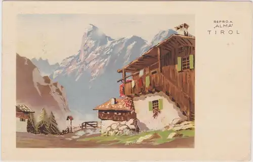 Ansichtskarte Künstlerkarte Tirol