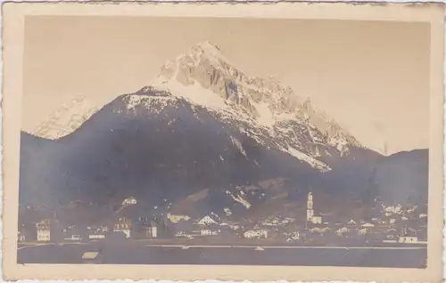 Ansichtskarte Garmisch-Partenkirchen Panorama 1932