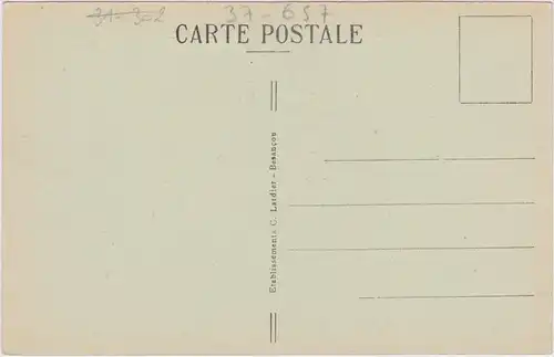 Montferrand-le-Château Vue generale du Couvent de BÉTHANIE Kloster 1922