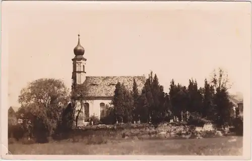 Ansichtskarte Dresden Kirche Hosterwitz? 1920