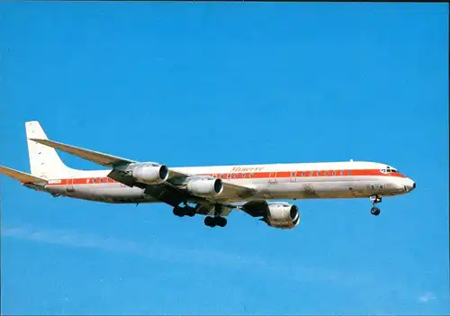 Ansichtskarte Orly Flugzeug "Minerve" - DC-8-73 1985
