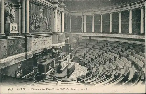 CPA Paris Chambre des Depuis 1913 