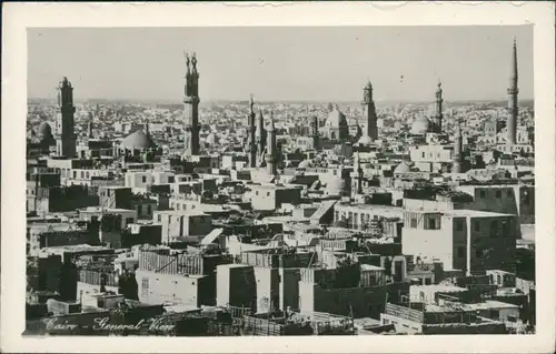 Kairo القاهرة Dächer und Türme 1929