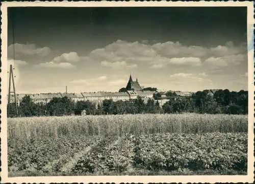 CPA Straßburg Strasbourg Stadt und Feld 1958