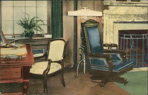 New York City Living Room of President Franklin D. Roosevelt Hyde Park 1957
