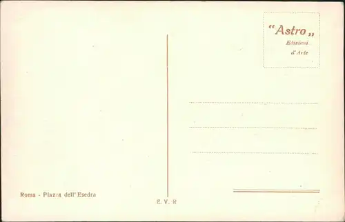 Cartoline Rom Roma Piazza dell' Esedra 1938