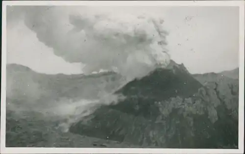 Cartoline Neapel Napoli Qualmender Vesuv 1939
