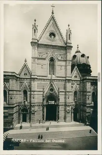 Cartoline Neapel Napoli Facciata del Duomo 1940