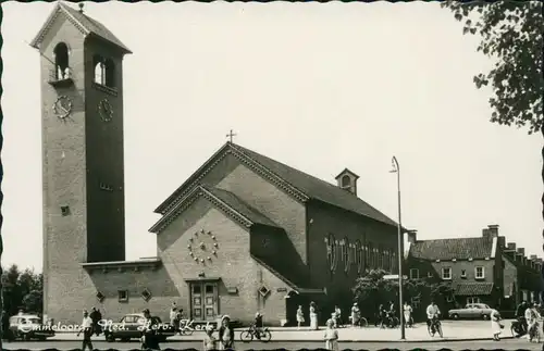 Postkaart Emmeloord-Noordoostpolder Ned. Herv. Kerk 1965
