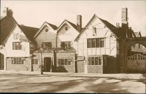 Postcard Stratford-on-Avon The White Swan 1929