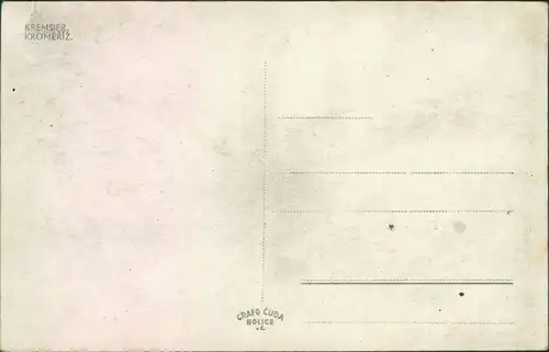 Postcard Kremsier Kroměříž Blick auf Stadt und Fabrikanlagen 1930 