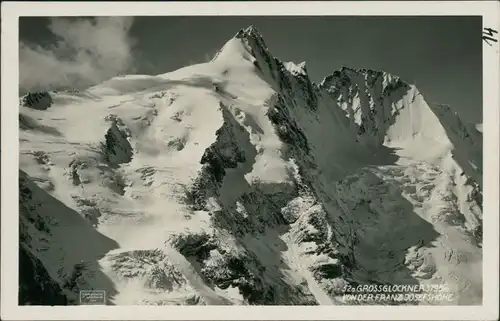 Ansichtskarte Zell am See Großglockner von der Franz Josefshöhe 1933