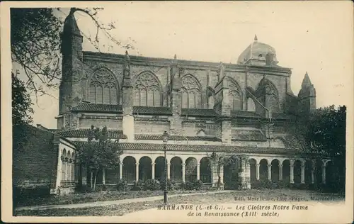 CPA Marmande Les Cloîtres Notre 1924