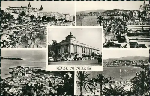 CPA Cannes 5 Bild Karte 19060