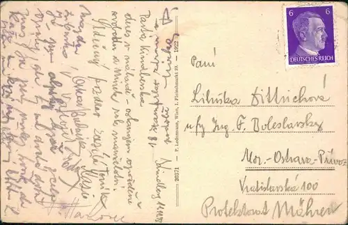 Ansichtskarte Altenberg an der Rax Wachthüttelkamm 1922