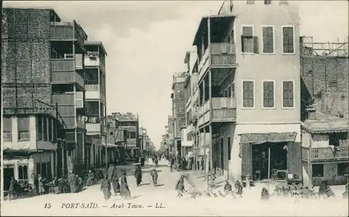 Port Said بورسعيد (Būr Saʻīd) La Ville Arabe / La Ville Arabe 1914