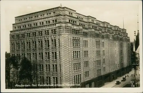 Postkaart Amsterdam Amsterdam Ned. Handelsmaatschappji Vijzelstraat 1934 