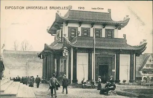 Postkaart Brüssel Bruxelles Indo Chine - EXPO 1914 