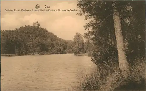 Spa (Stadt) Spa (kêr) (Spå / Spâ) Partie du Lac de Warfaaz 1917 