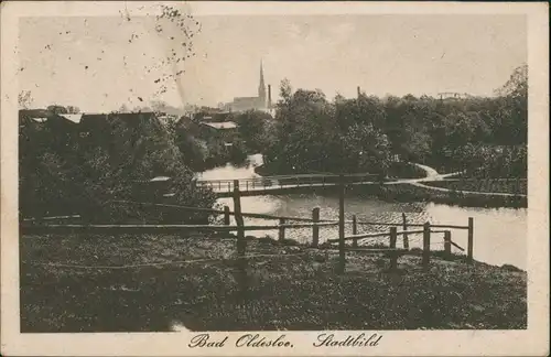 Ansichtskarte Bad Oldesloe Stadtbild 1923 