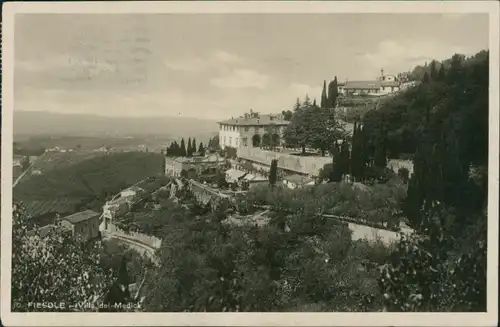 Cartoline Fiesole Villa dei Medick 1933