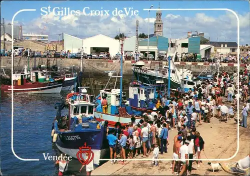 CPA Saint-Gilles-Croix-de-Vie La Vendée 1991