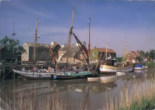 Postcard Snape Snape Maltings and River Alde 1993