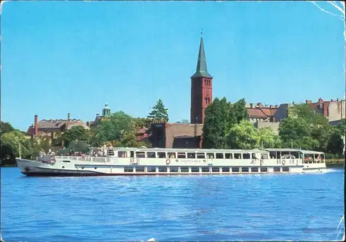 Ansichtskarte Berlin Weiße Flotte Fahrgastschiff 1984