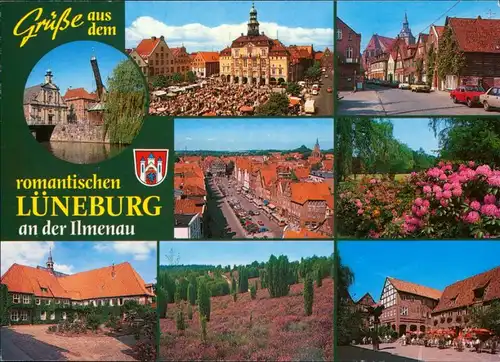 Lüneburg Rathaus - Marktplatz, Ortsmotive, Kirche, Park uvm. 1995