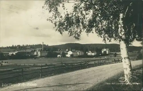 Postcard Molkom Stadtpartie - Fabriken 1928 