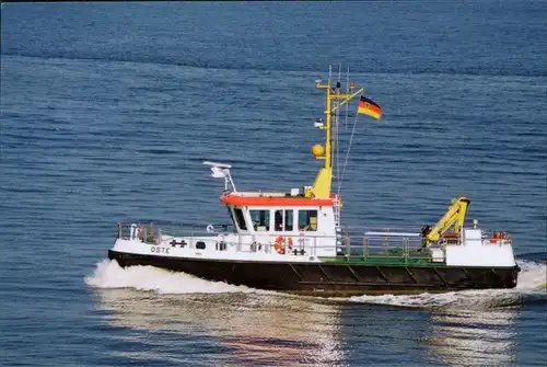 Foto  Schiff OSTE auf dem Meer 1982 Privatfoto 
