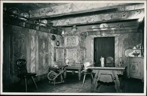 Dresden Staatliches Kunstgewerbemuseum: „Oberlausitzer Bauernstube” 1928 Privatfoto