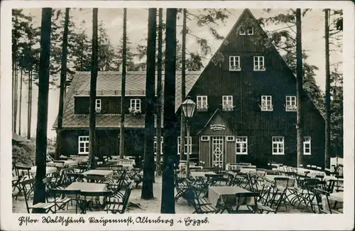 Ansichtskarte Altenberg (Erzgebirge) Gasthaus Raupennest 1934 