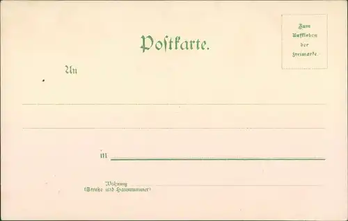 Ansichtskarte Magdeburg Stadtpartie 1902 