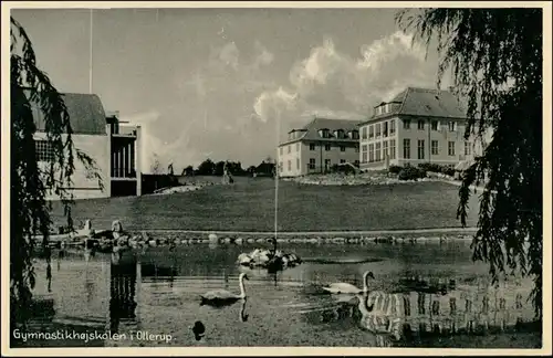 Postcard Ollerup Sogn Gymnastikhojskalen 1935 