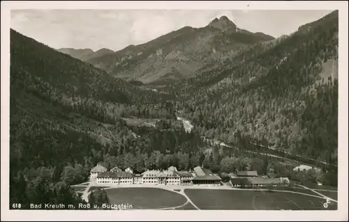 Ansichtskarte Kreuth Blick auf die Anlagen 1934 