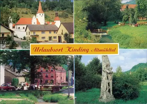 Ansichtskarte Kinding Altmühltal 4 Bild 1990