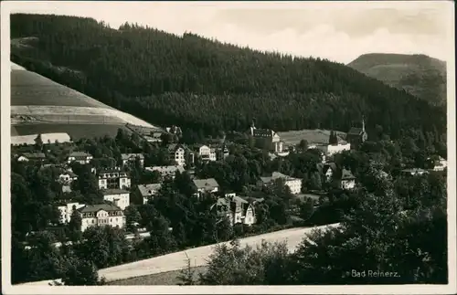 Postcard Bad Reinerz Duszniki-Zdrój Blick auf die Stadt 1931 
