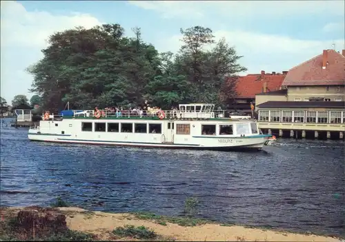 Ansichtskarte Potsdam Weiße Flotte Potsdam - Salonschiff Nedlitz 1990