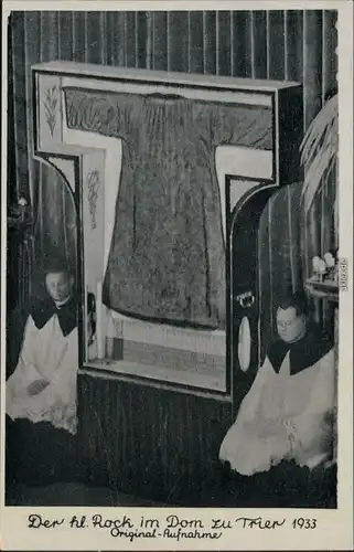 Ansichtskarte Trier Wallfahrt zum heiligen Rock 1933