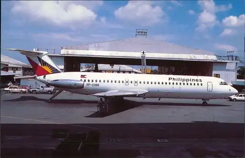 City of Manila Flugzeug British Aerospace BAe One-Eleven 501EX Flughafen 1986