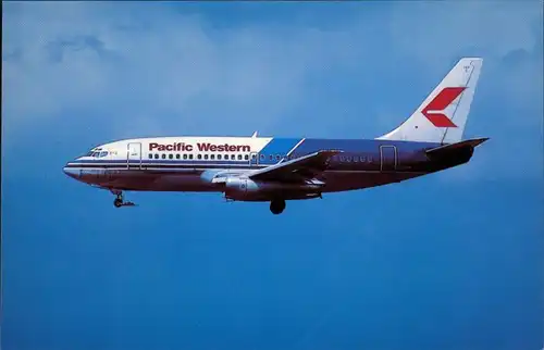 Vancouver Flugzeug - Boeing 737-275C Advanced Pacific Western Airlines 1986