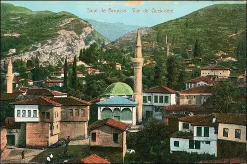 Istanbul Konstantinopel | Constantinople Salut de Brousse. Vue de Guek-déré 1916