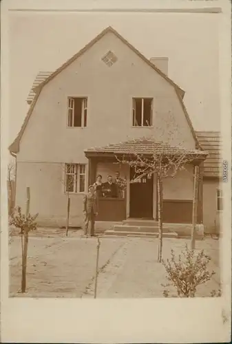 Foto Berlin Einfamilienhaus - Privatfotokarte 1922 Privatfoto 