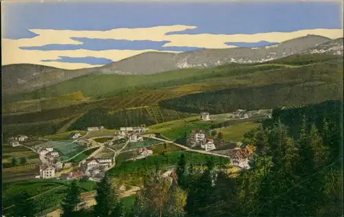 Brückenberg-Krummhübel Karpacz Górny Karpacz Blick auf die Stadt 1912 