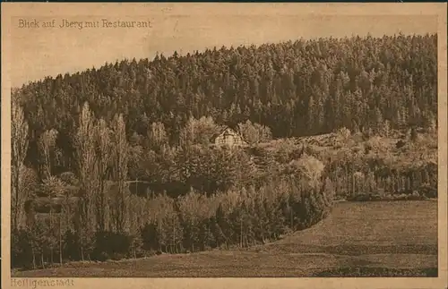 Ansichtskarte Heilbad Heiligenstadt Blick auf den Iberg 1926 