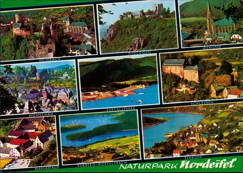 Ansichtskarte Nideggen (Eifel) Naturpark Nordeifel 1990