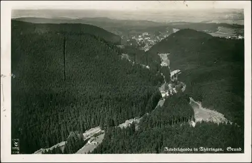 Ansichtskarte Friedrichroda Grund 1940